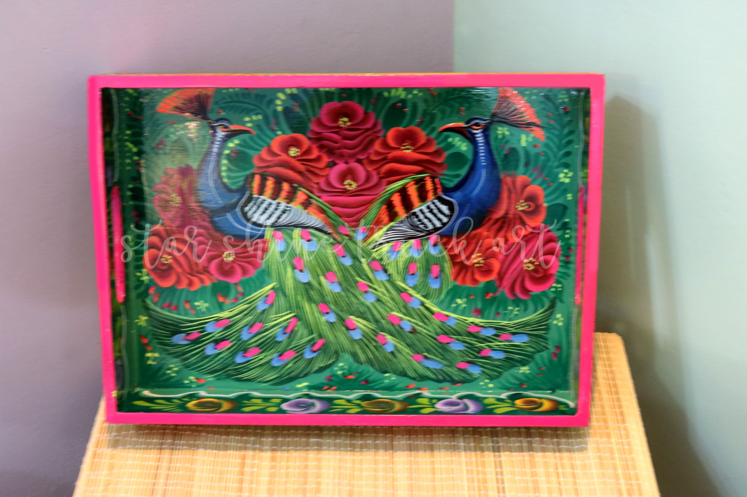 Buy Hand Painted Tray  01 from Starshine Truck  Art  